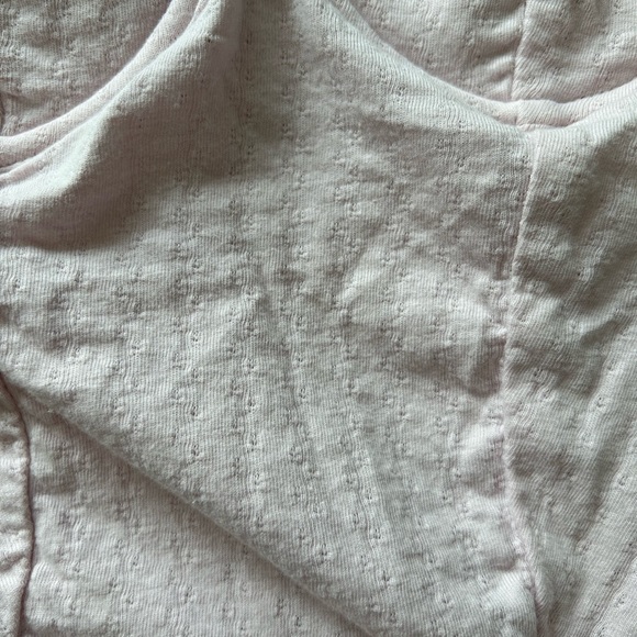 Light Pink Corset Top- Size XS (light pink) WORN TWICE - Picture 3 of 7